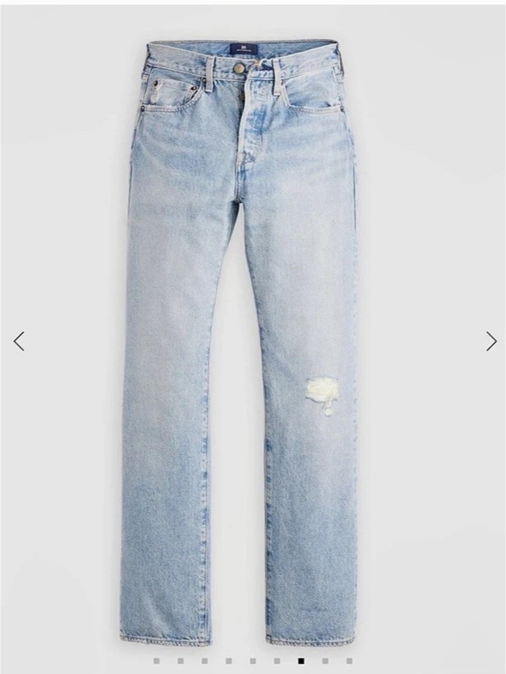 BLUE TAB Levi's Women's '70s 501 Jeans Straight Leg Blue Jeans size: 31W x 30L